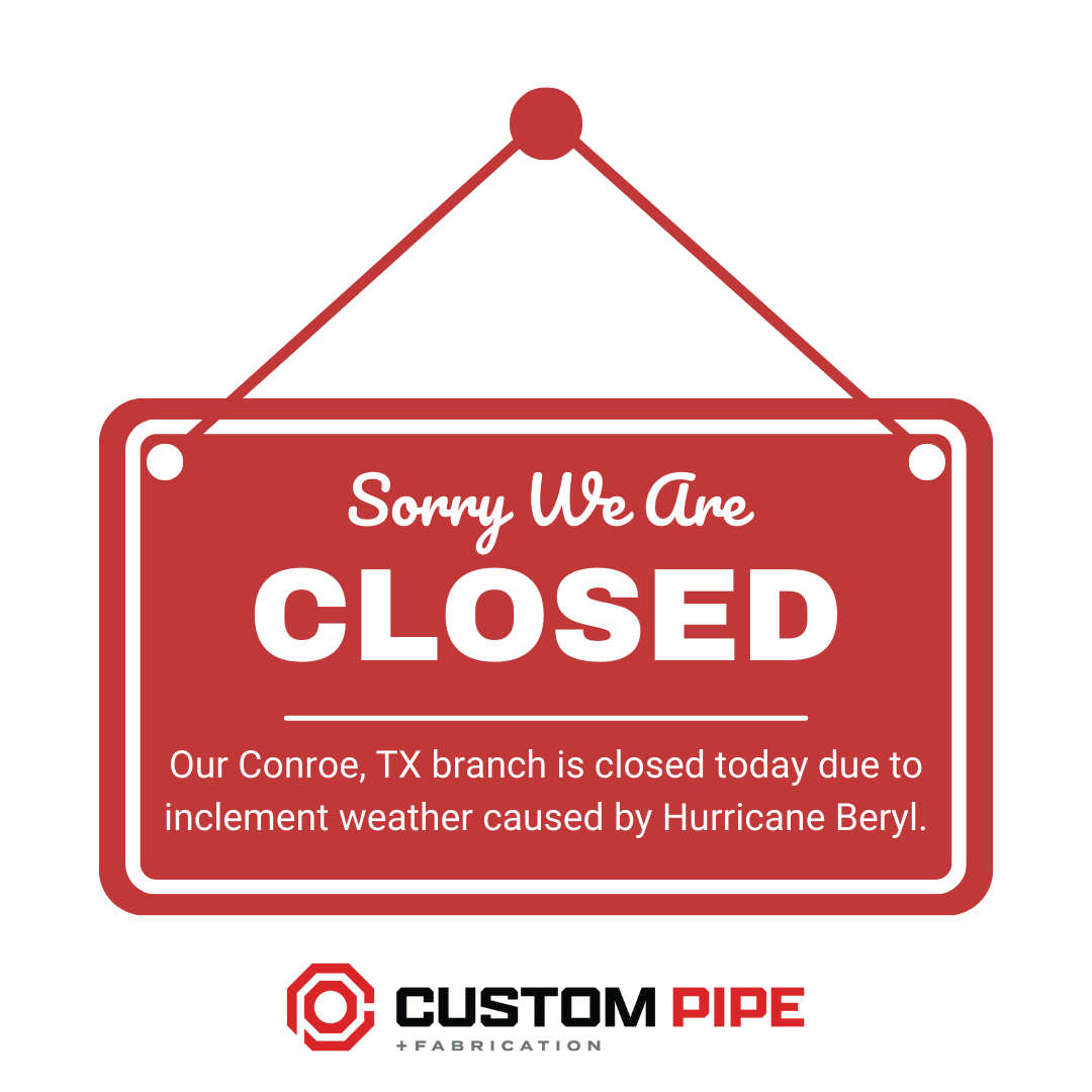 Branch Closure in Conroe, TX Due to Hurricane Beryl
